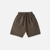 Cotton Shorts - Vintage Brown