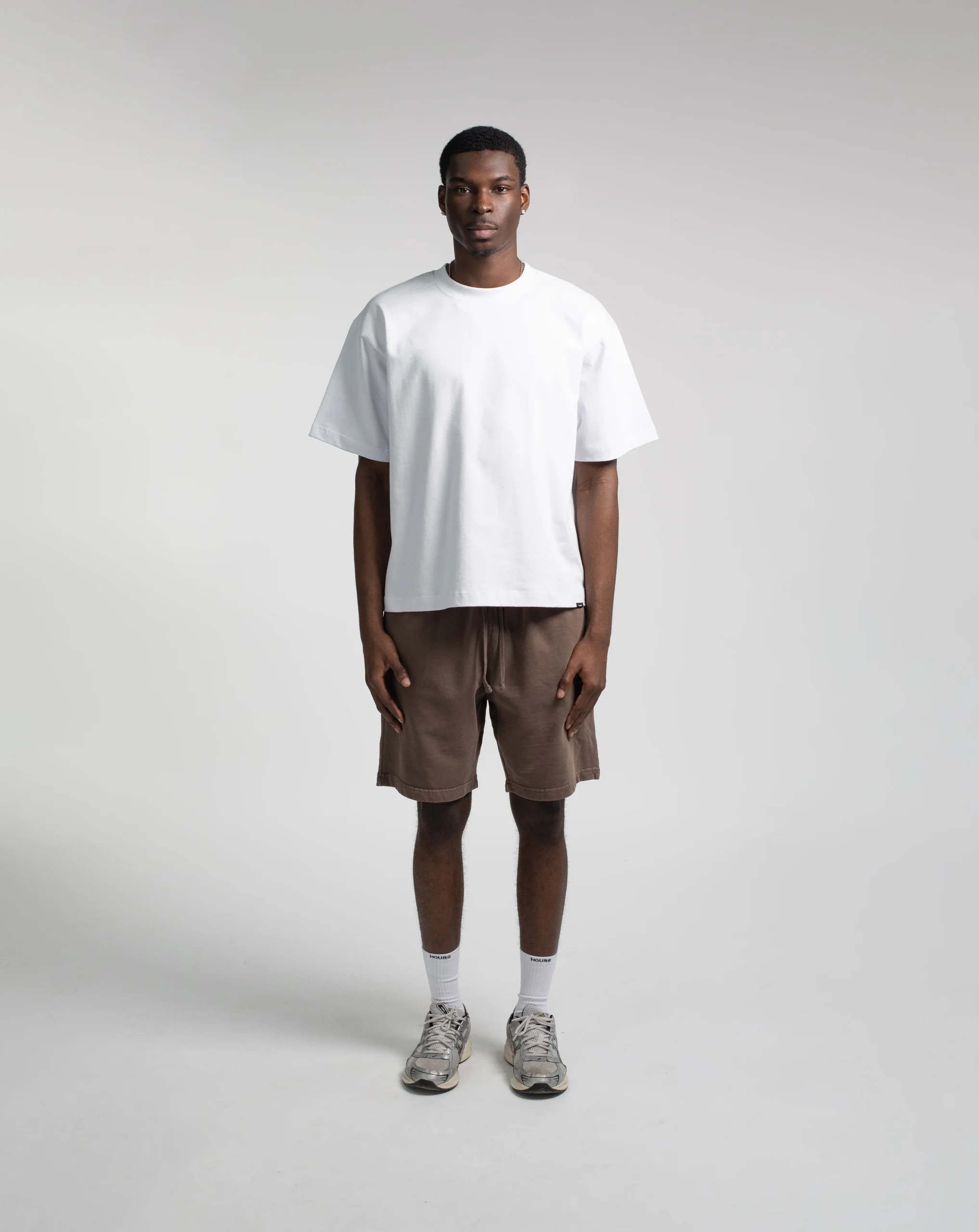 Cotton Shorts - Vintage Brown