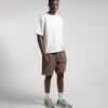 Cotton Shorts - Vintage Brown
