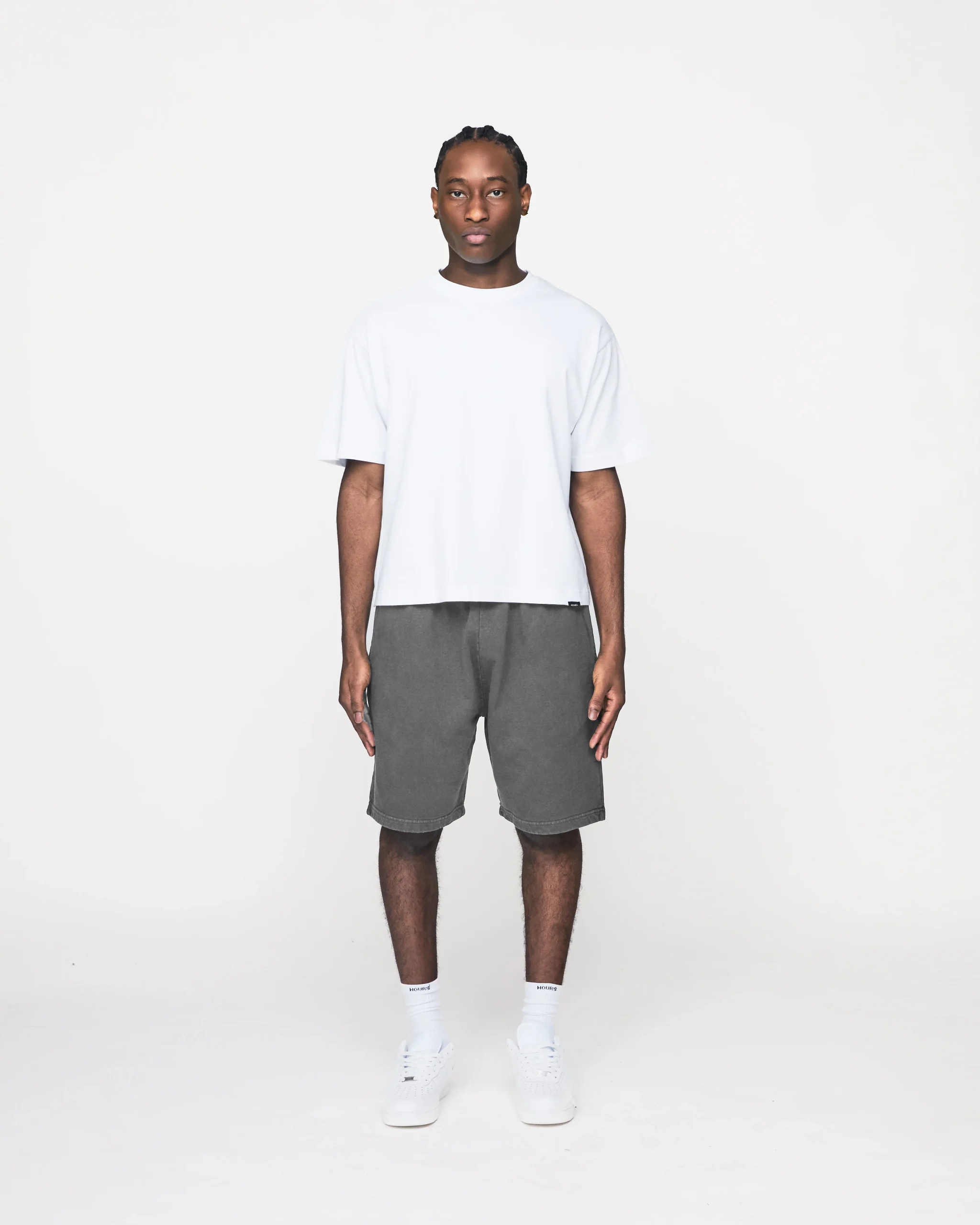 Cotton Shorts - Vintage Grey