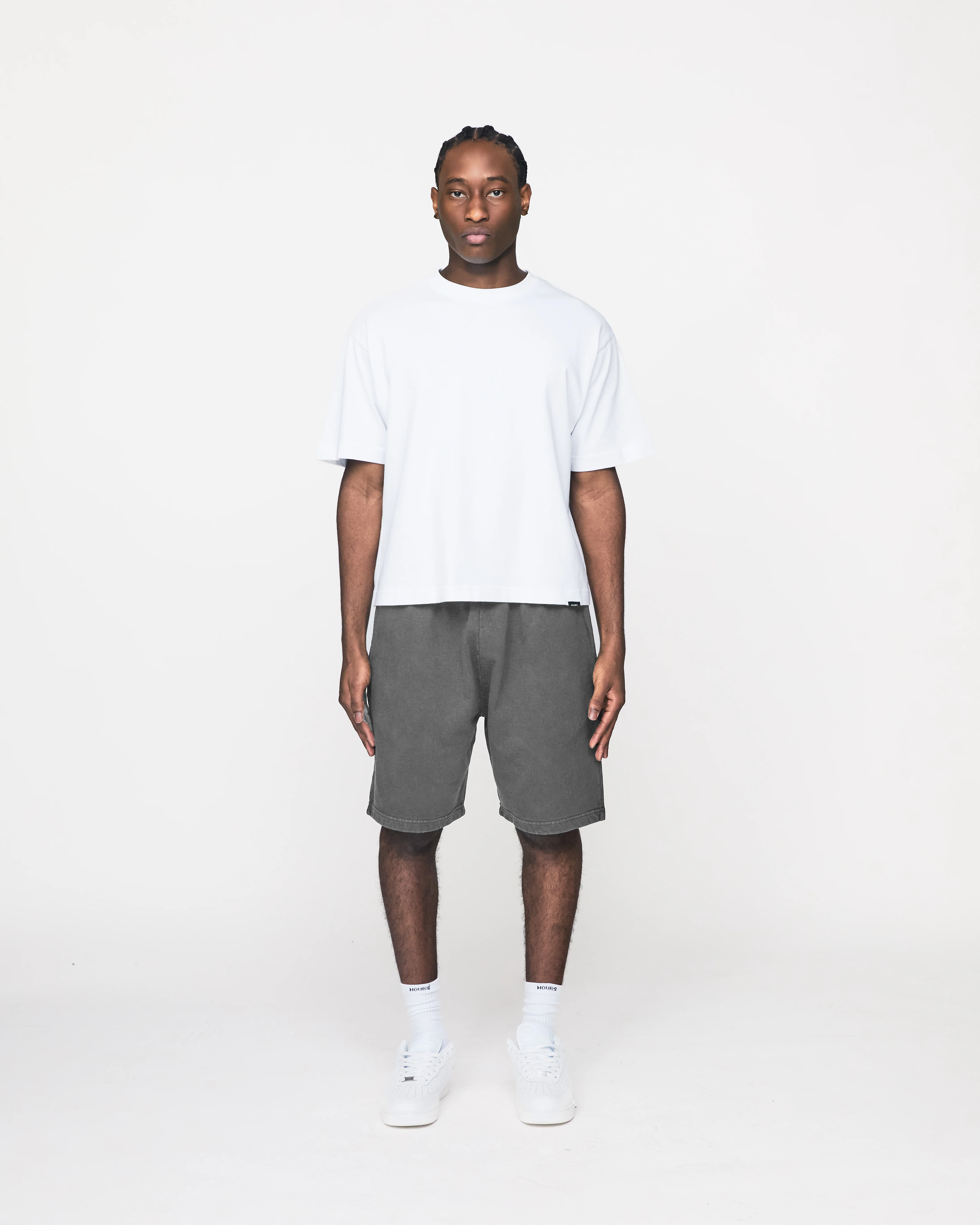 Cotton Shorts - Vintage Grey