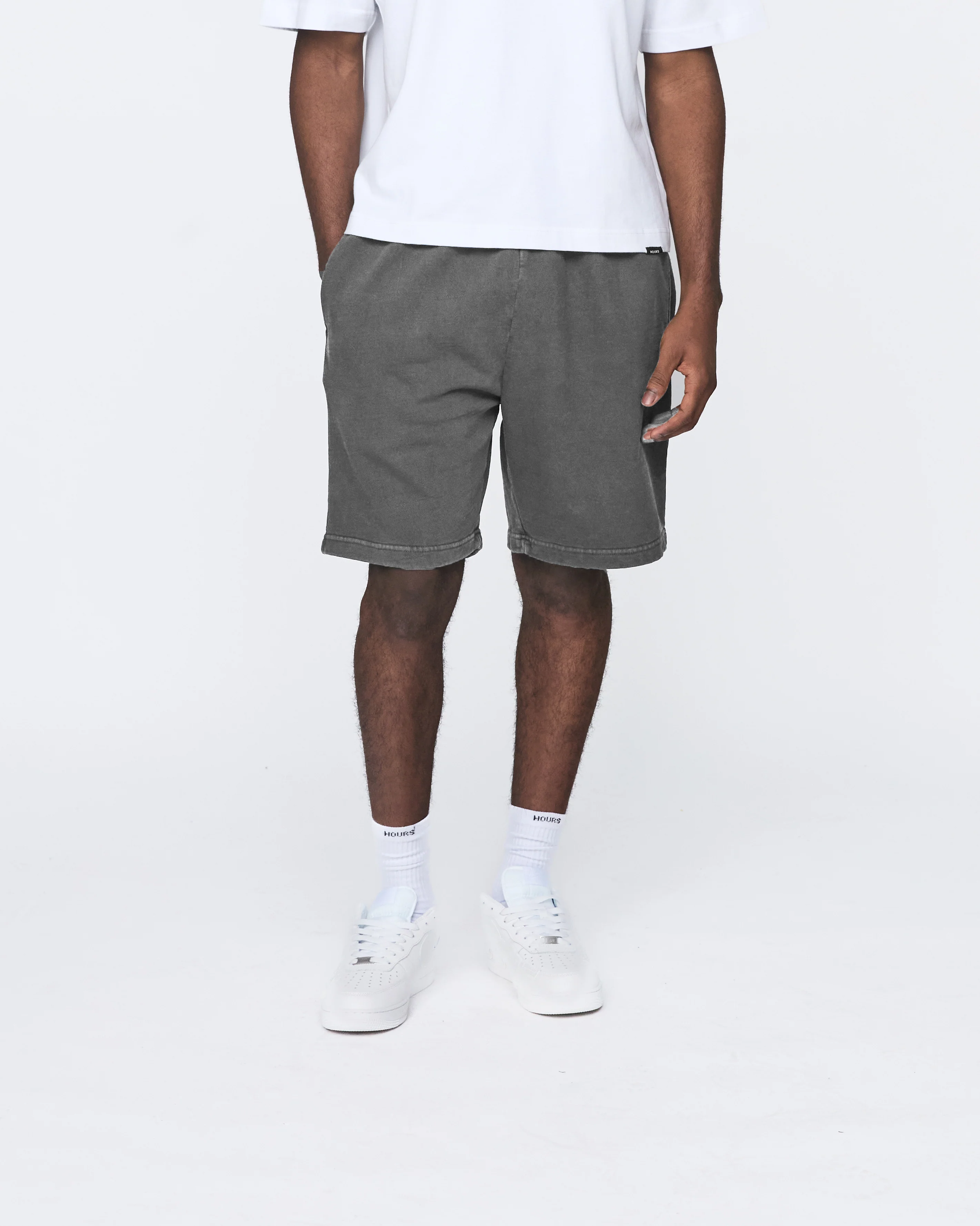 Cotton Shorts - Vintage Grey