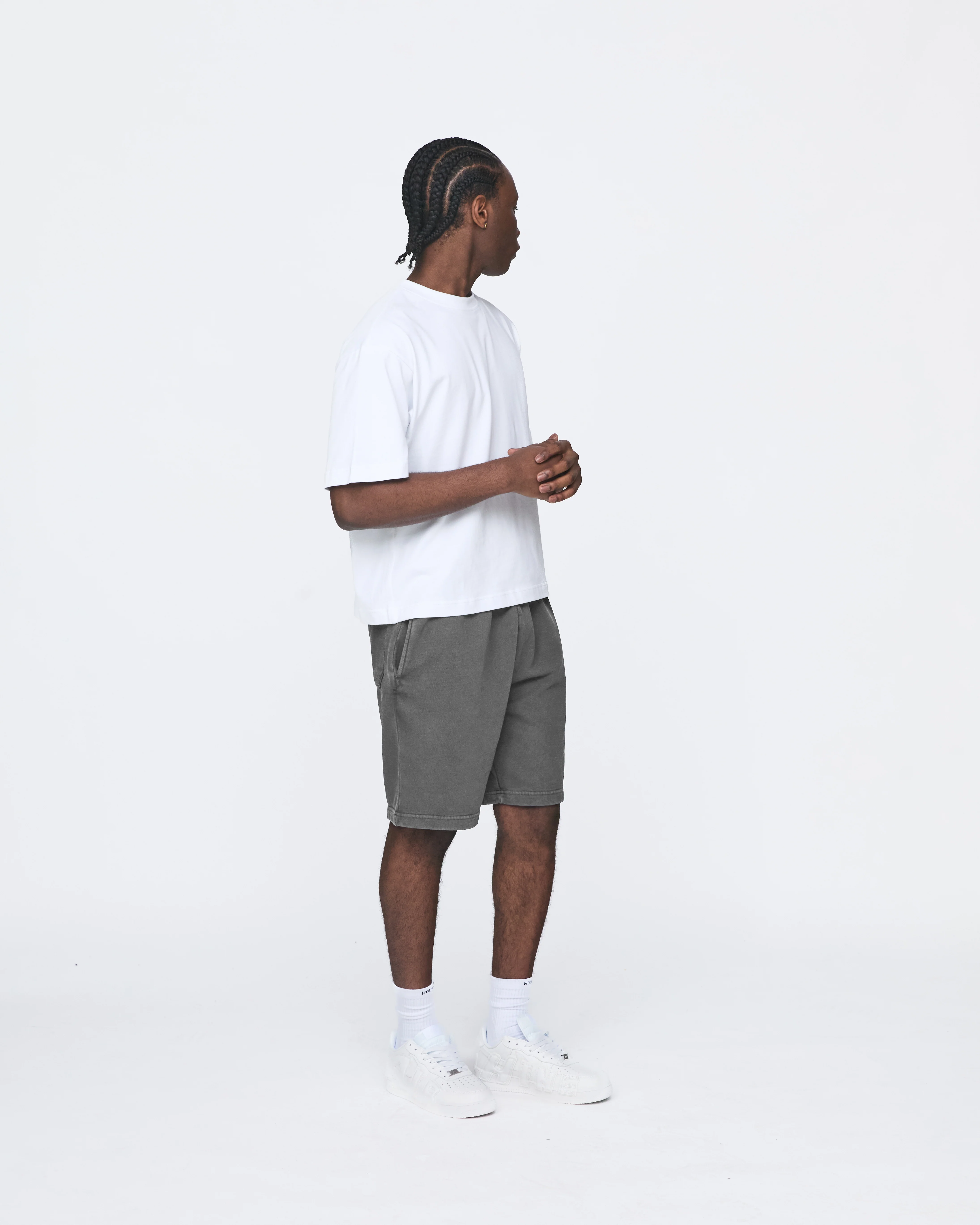 Cotton Shorts - Vintage Grey