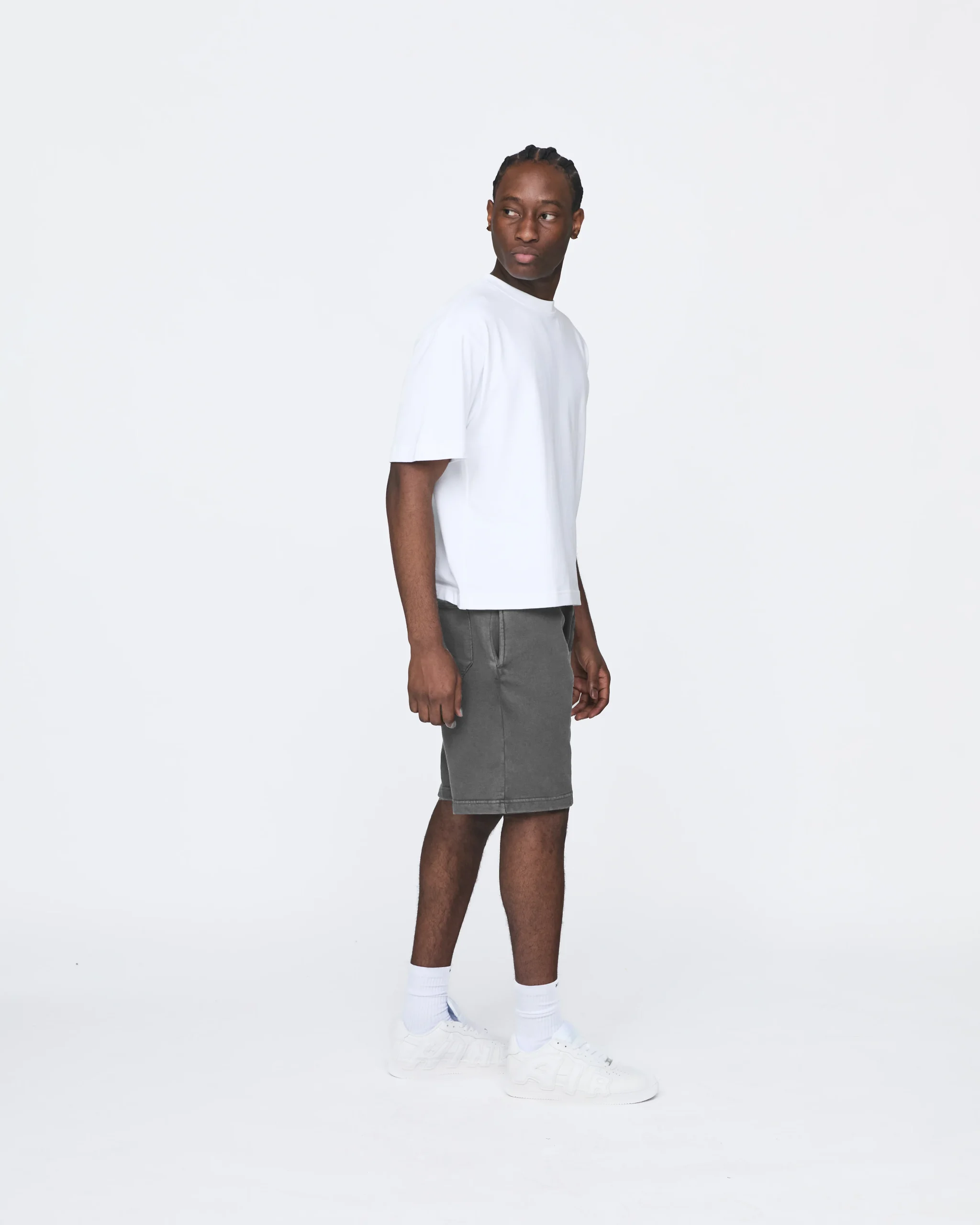 Cotton Shorts - Vintage Grey