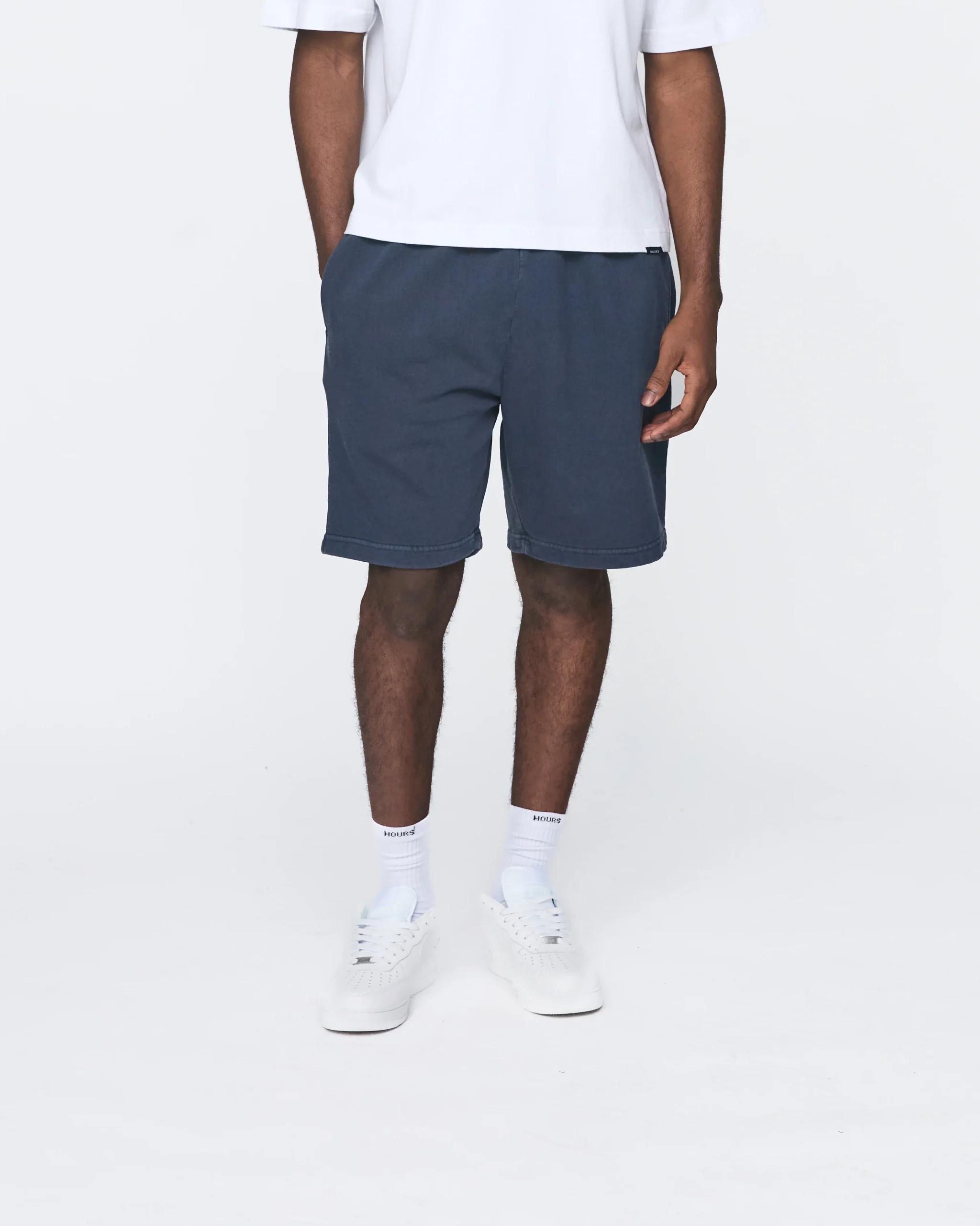 Cotton Shorts - Vintage Navy