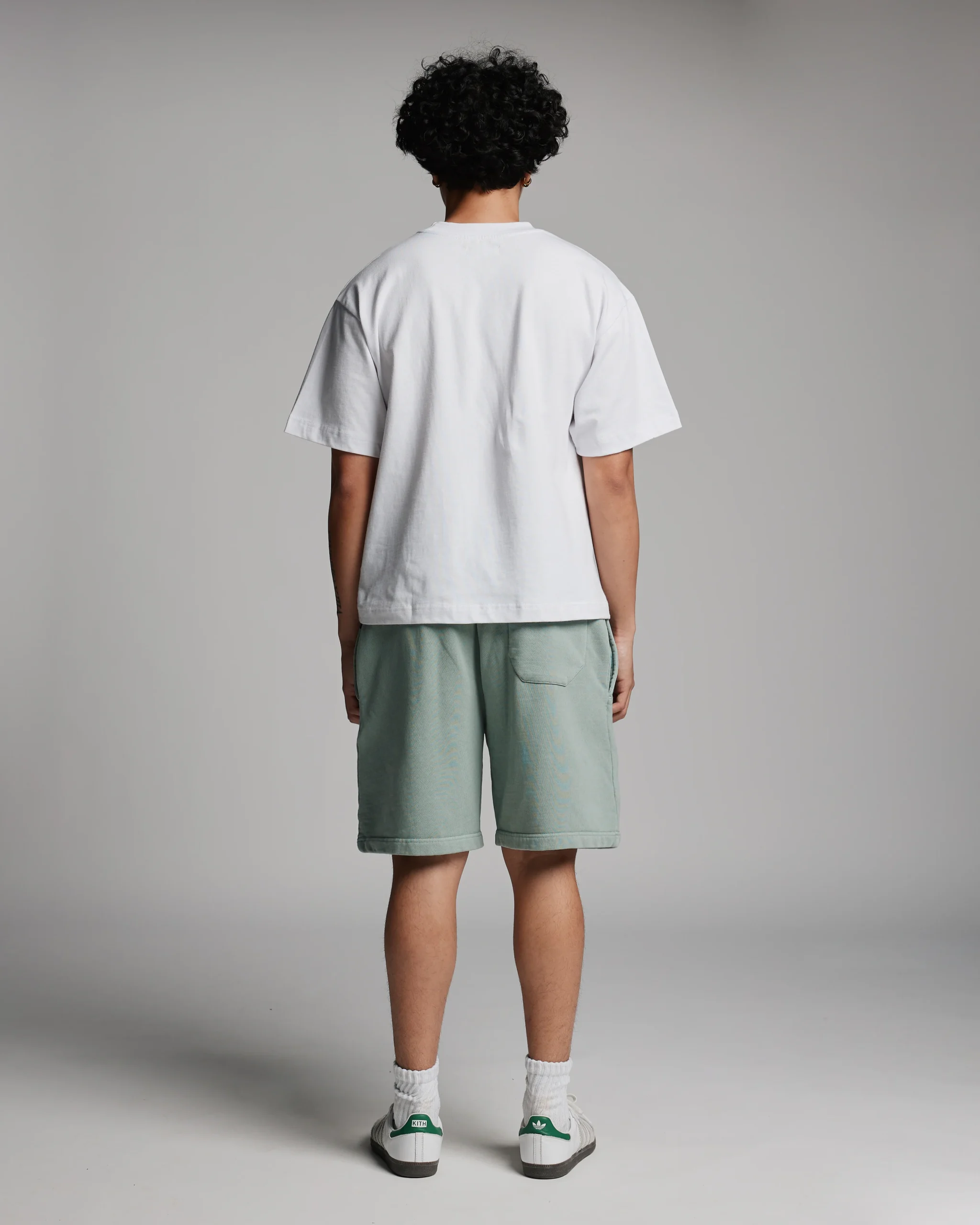Cotton Shorts - Vintage Sage