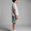 Cotton Shorts - Vintage Sage