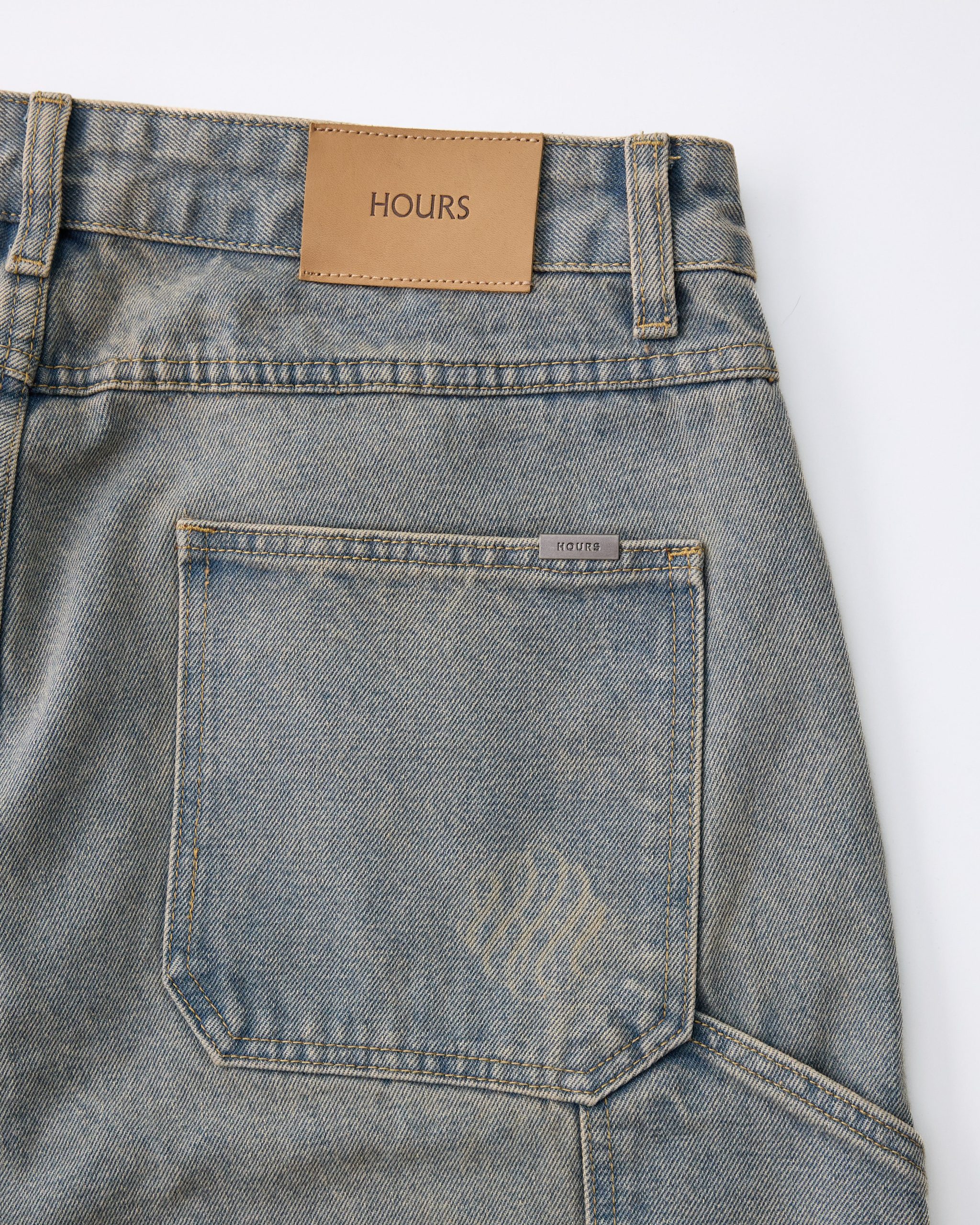 Baggy Denim Shorts - Desert Wash