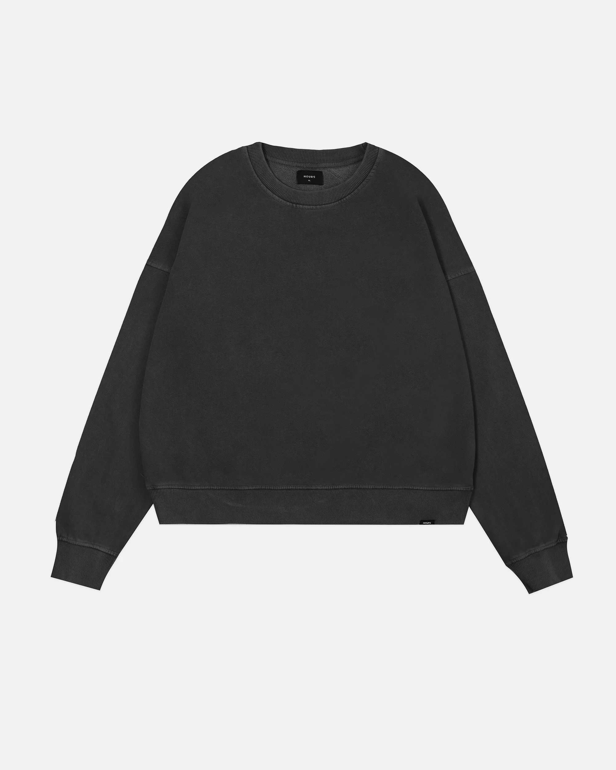 901-dir-5dbc98dcc983-s-variation-1.webp Cropped Crewneck - Vintage Black