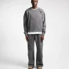 Cropped Crewneck - Vintage Grey