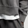 Cropped Crewneck - Vintage Grey
