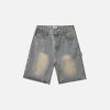 Baggy Denim Shorts - Desert Wash