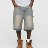 Baggy Denim Shorts - Desert Wash