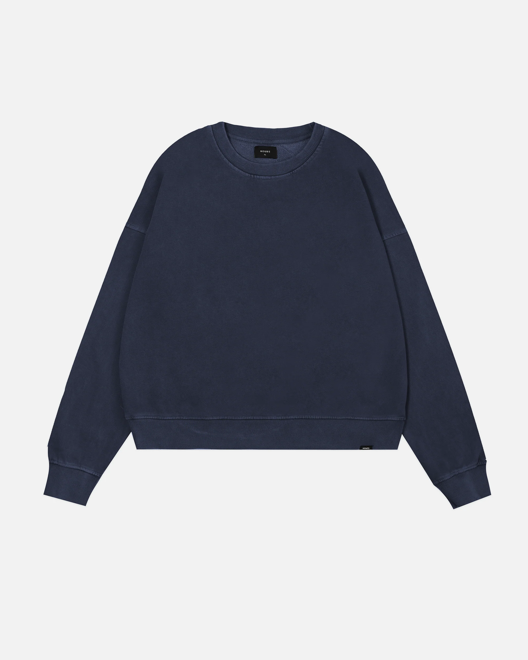 912-cropped-crewneck-vintage-navy-1.webp Cropped Crewneck - Vintage Navy