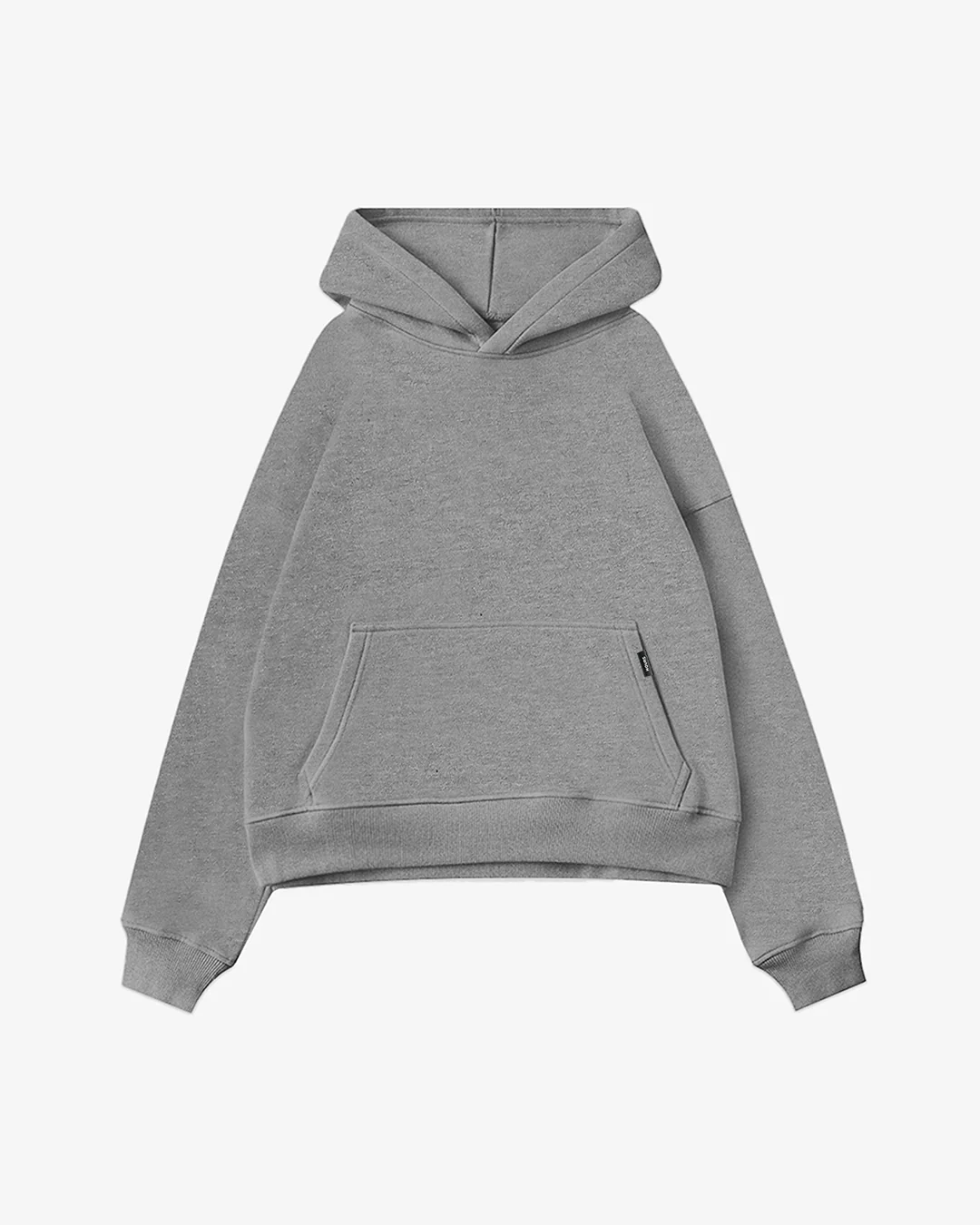 918-cropped-hoodie-grey-1.webp Cropped Hoodie - Grey