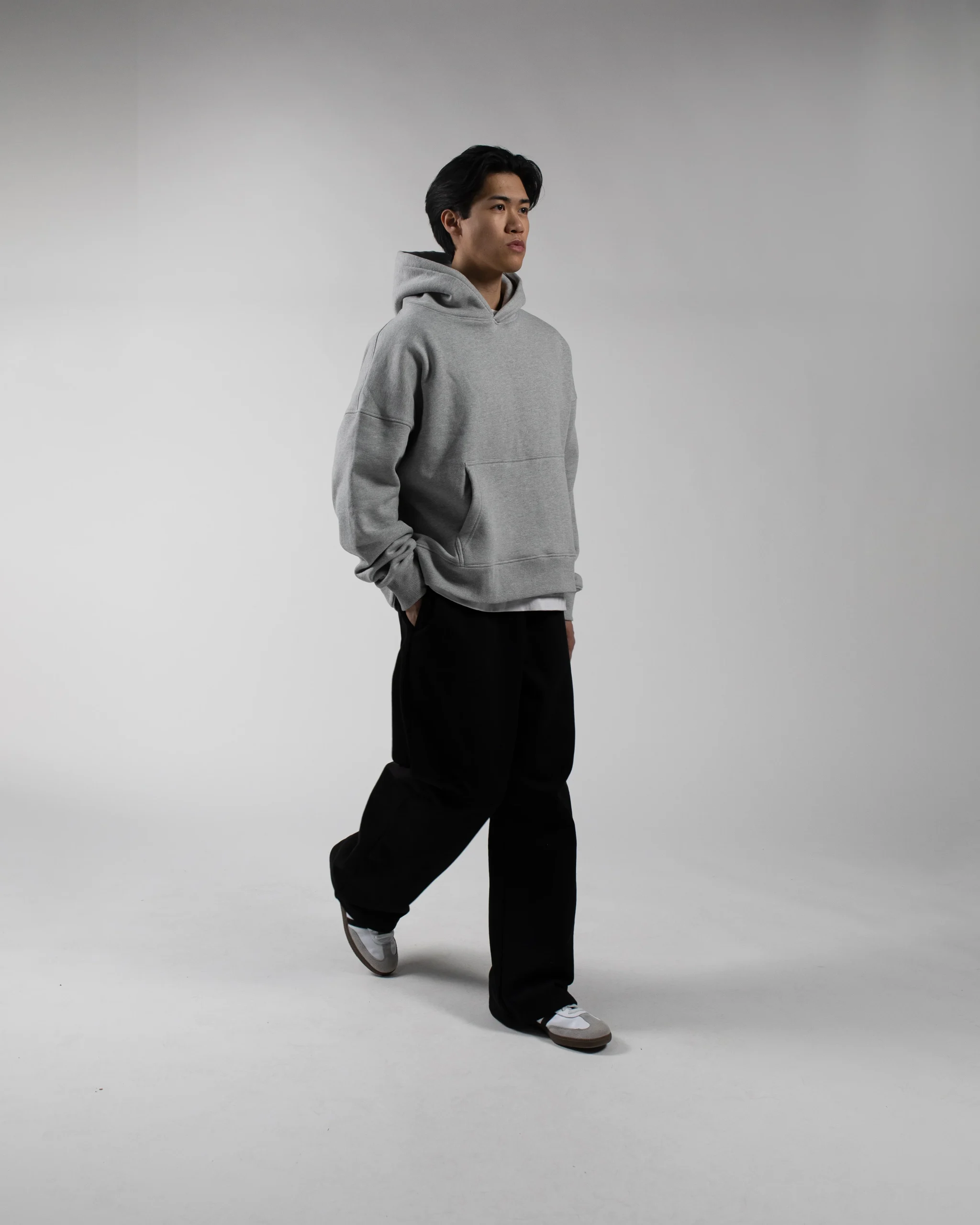 918-cropped-hoodie-grey-2.webp Cropped Hoodie - Grey
