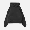 Cropped Hoodie - Vintage Black