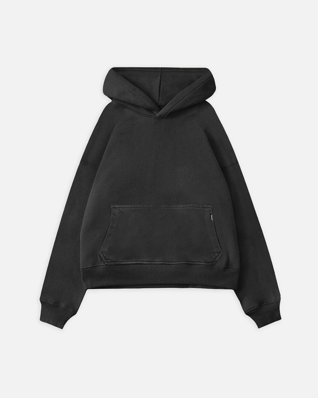 924-cropped-hoodie-vintage-black-1.webp Cropped Hoodie - Vintage Black