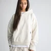 Cropped Hoodie - Vintage Bone