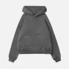 Cropped Hoodie - Vintage Grey