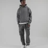 Cropped Hoodie - Vintage Grey