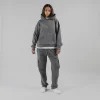 Cropped Hoodie - Vintage Grey