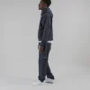 Cropped Hoodie - Vintage Navy