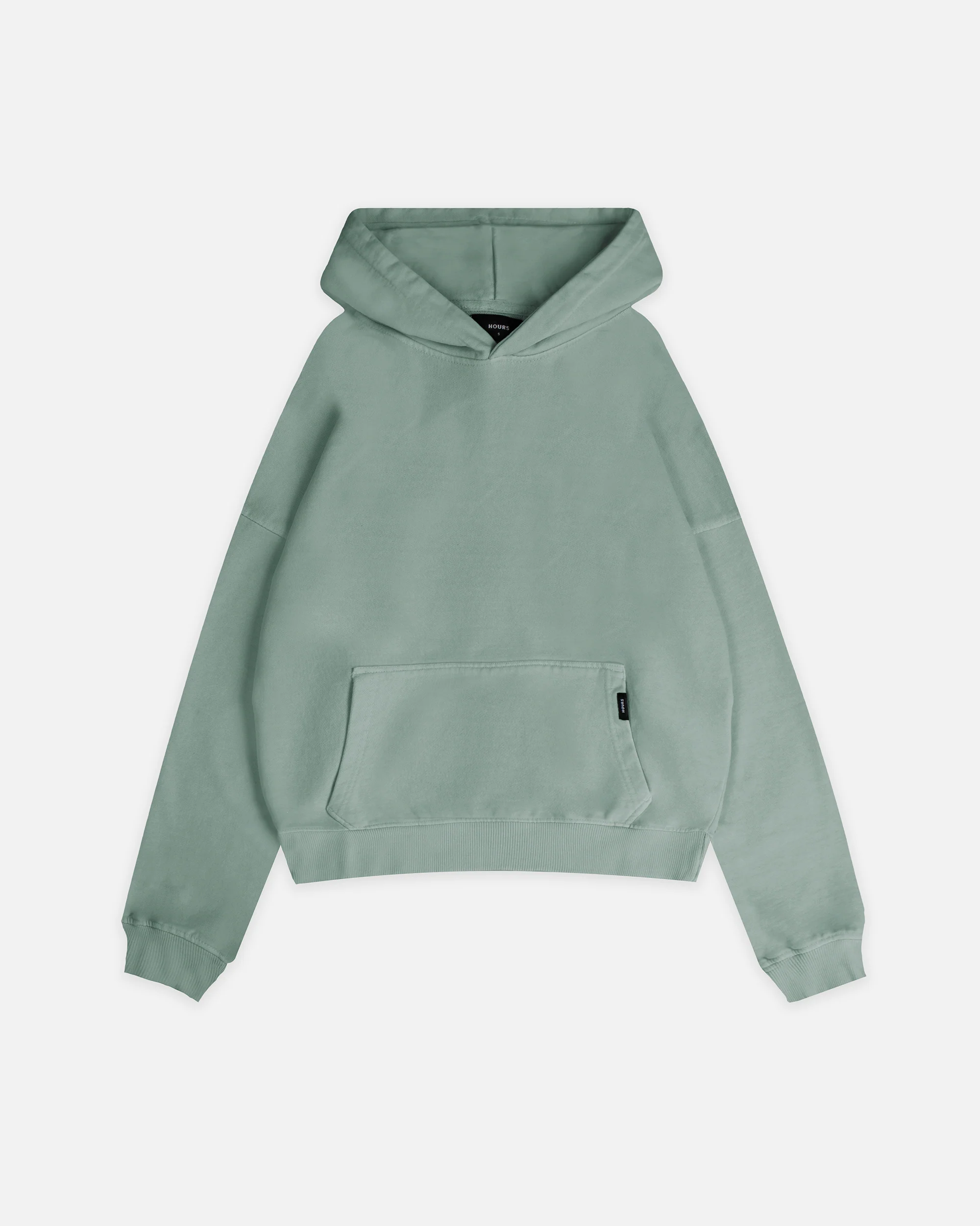 948-cropped-hoodie-vintage-sage-1.webp Cropped Hoodie - Vintage Sage