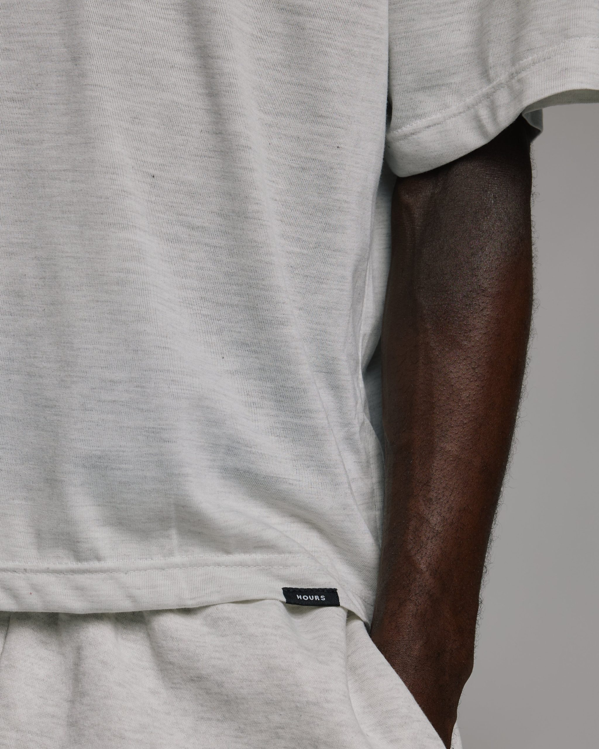 Cropped T-Shirt - Ash