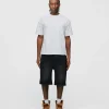 Baggy Denim Shorts - Washed Black