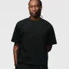 Cropped T-Shirt - Black