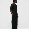 Cropped T-Shirt - Black