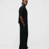 Cropped T-Shirt - Black