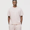 Cropped T-Shirt - Blush