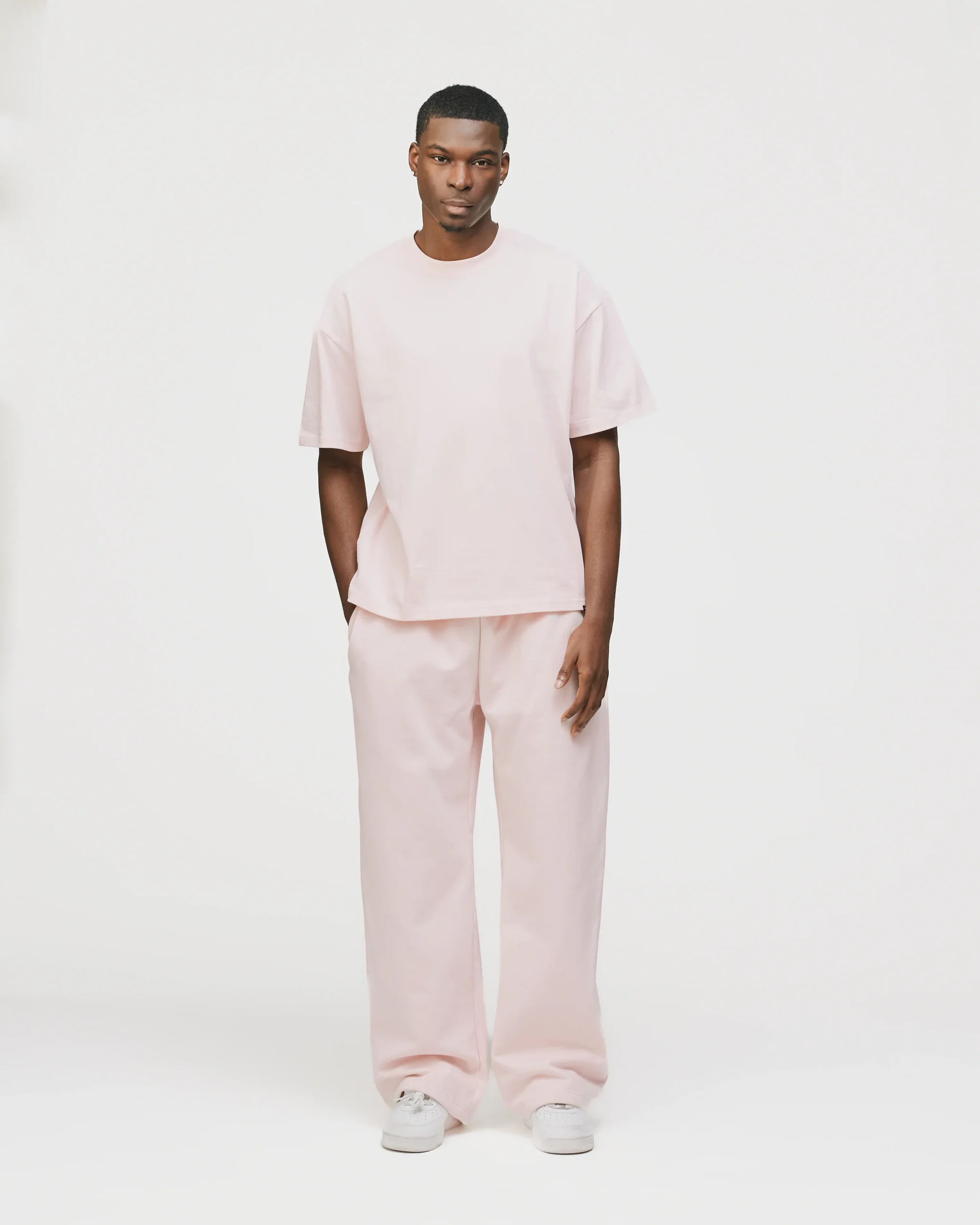 Cropped T-Shirt - Blush