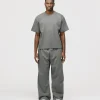 Cropped T-Shirt - Charcoal