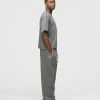 Cropped T-Shirt - Charcoal